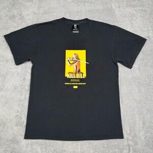 HUF Kill Bill Movie Graphic T Shirt Mens L Black Streetwear Tarantino Casual Y2K